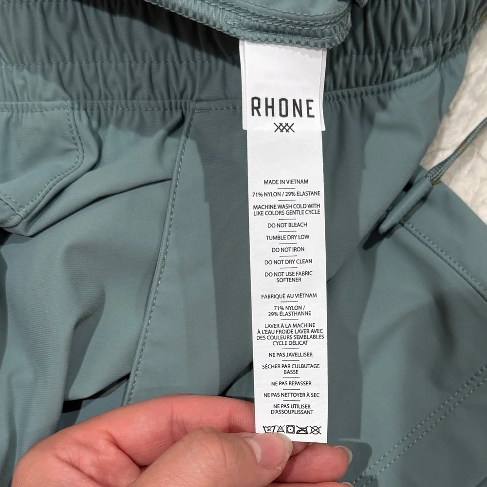 NWT Rhone Pursuit Golf Shorts Unlined 7